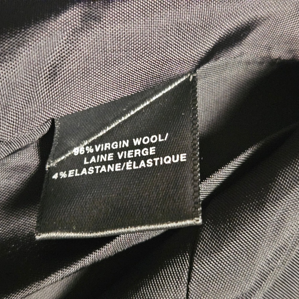 Lafayette 148 New York Virgin Wool Blend Blazer 8 Office Siren Corpcore‎ - Picture 4 of 6